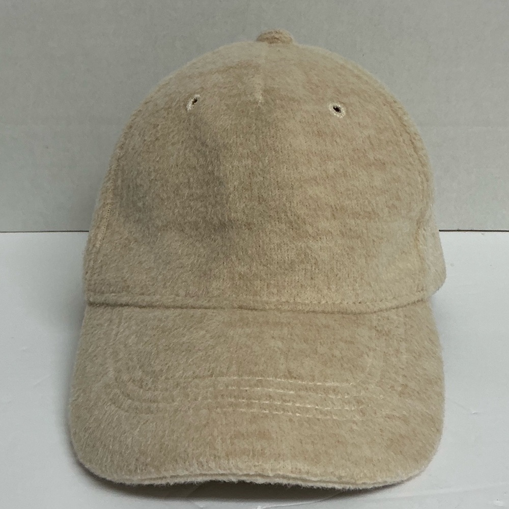 Steve Madden Women's Solid Brushed Baseball Cap in Tan